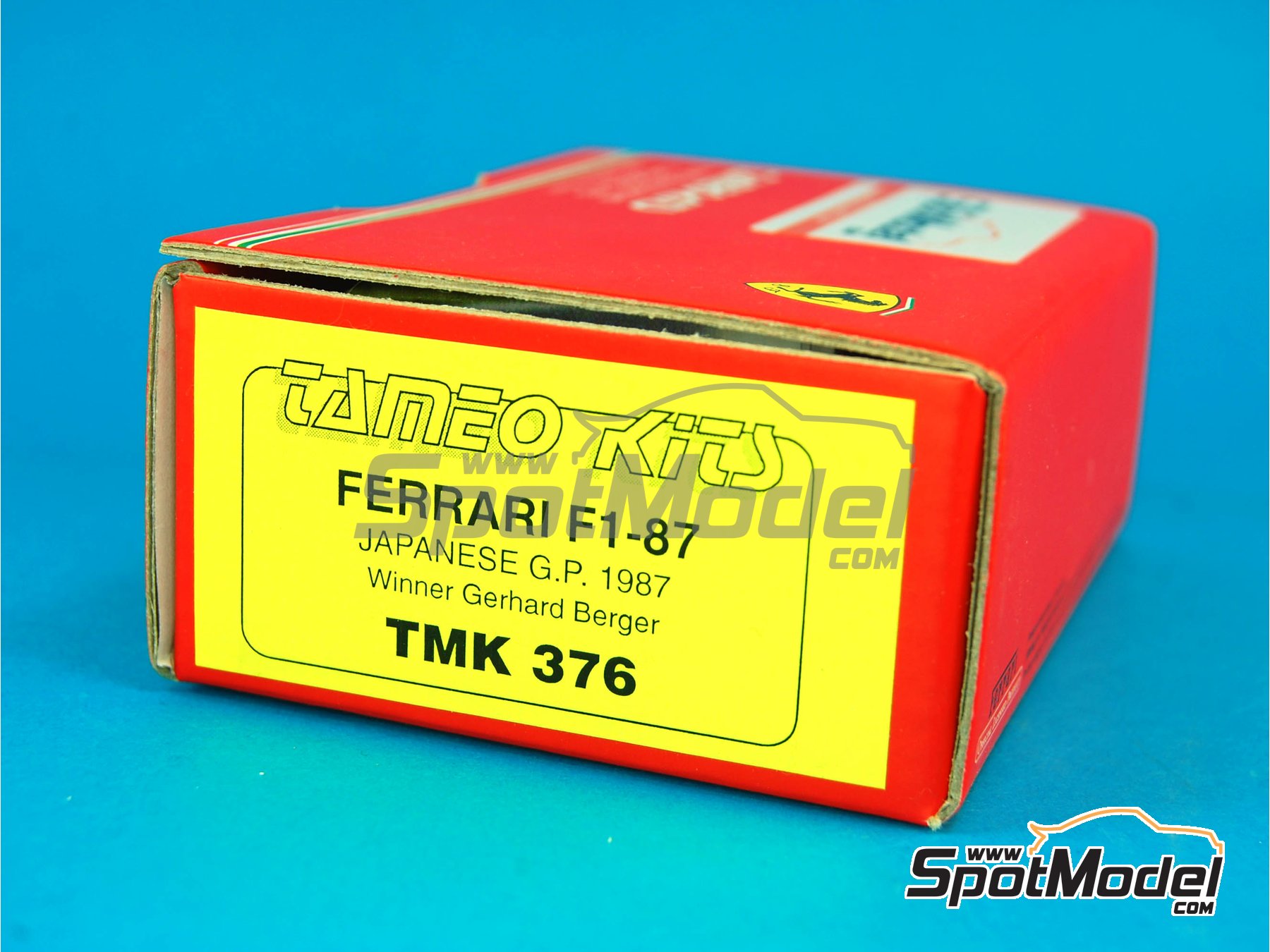Tameo Kits TMK376: Car scale model kit 1/43 scale - Ferrari F1/87
